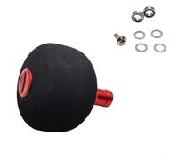 Trayne Pomo esférico de EVA ligero, para piezas de carrete de pesca, compatible con carretes de fundición/spinning, 53 x 44,6 mm, 16,4 g (rojo)