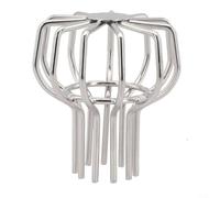 Trayne Protector de canalón de bajante de malla, filtro de hojas antibloqueo para tuberías de drenaje de techo, se adapta a desagües redondos de 50/75/110/160/200 mm (para tubos de 45-50 mm)