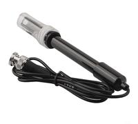 Trayne Sensor de pH para sonda de electrodo Arduino y conector BNC para detección de rango amplio 0-14, respuesta rápida, medidas estables (sonda de pH)