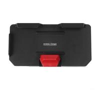 Trayne Soporte de teléfono de carga inalámbrica, para BMW R1200GS R1250GS R1300GS, carga rápida de 15 W, IPX6 impermeable, doble salida USB, rojo (logotipo blanco)