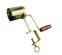 Trayne Trilladora manual de maíz de 2 piezas, para uso doméstico, construcción de aleación de acero, eliminación rápida de granos de 15 segundos para agricultura familiar (2 piezas)