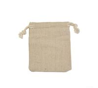 Trayneel 50 bolsas pequeñas de yute de lino con cordón de 8 x 10 cm, bolsas de arpillera natural para boda, fiesta, regalos, caramelos, joyas, bolsas de maquillaje