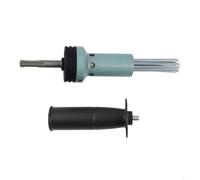 Trayneel Adaptador de escalador de aguja de vástago SDS para martillo eléctrico, removedor de óxido de acero endurecido, taladro de hormigón y mampostería, herramienta de instalación de azulejos de