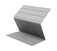 Trayneel Alfombrilla plegable de silicona para secar platos, 61,2 x 40 cm, almohadilla de drenaje antideslizante para cocina, vajilla, ollas, sartenes, frutas, verduras, posavasos resistentes al calor