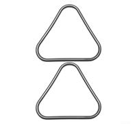 Trayneel Anillo de sellado para lavadora a presión para Karcher 9.081-422.0 compatible con modelos K2 K3 K4, pieza de repuesto triangular de metal, 1, 2, 4, 5 o 10 unidades (2 piezas)