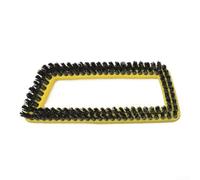 Trayneel Cabezal de cepillo de repuesto para limpiadores Karcher SC1-5 y CTK1020, cerdas de nailon desmontable de alta dureza, 15,6 x 6 cm, limpieza (negro)