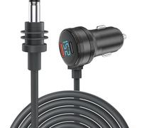 Trayneel Cable de alimentación USB-C DC de 163 W para Starlink con pantalla digital 12V-48V Entrada 100W DC 45W USB-C 18W USB-A Construcción de aleación de aluminio o 5 m (5 metros)