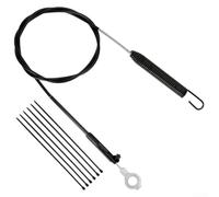 Trayneel Cable de freno para cortacésped de gas autopropulsado Toro de 30 pulgadas, compatible con modelos 21199 21200, línea de compromiso de hoja de repuesto, longitud total de 78 pulgadas