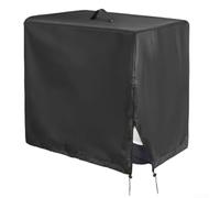 Trayneel Cubierta de bomba de piscina de tela Oxford 420D, impermeable, con filtro de arena, modelos ForIntex, con cordón ajustable y diseño de apertura de cremallera para jardín exterior (64 x 42 x