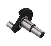 Trayneel Eje excéntrico de repuesto para Bosch GSH16-28 GSH16-30 B07 pieza de repuesto de husillo de metal plateado 1 unid