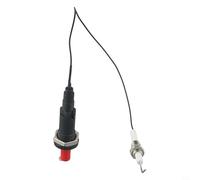 Trayneel Encendedor Piezo Spark con cable de 30 cm para chimenea de gas, parrilla de barbacoa y estufa, para GLP y gas natural, equipos de cocina al aire libre