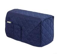Trayneel Funda para reposabrazos de sofá antigarra de gato con bolsillo de almacenamiento, funda protectora para sala de estar, dormitorio, oficina, 45 x 21 x 25 cm, azul marino, negro, gris, borgoña