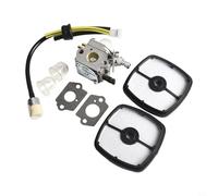 Trayneel Kit de carburador para recortadoras de césped y desbrozadoras SRM-2100, SRM-1501, SRM-3100, se adapta a C1U-K52, C1U-K47, incluye juntas, bombillas, filtro de aire