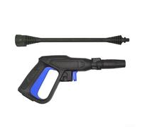 Trayneel Kit de mango de pulverización para lavadora a presión Bosch con boquilla ajustable, agarre ergonómico y barra de extensión para lavado de automóviles y limpieza al aire libre, negro, 45 x 16