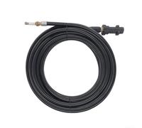 Trayneel Manguera de limpieza de drenaje de alta presión con cabezal de resorte para lavadora a presión Karcher K2 K3 K4 K5 K6 Manguera de limpieza de tuberías de alcantarillado de PVC flexible Plumbi