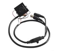 Trayneel Mini cámara de seguridad CCTV HD 1080P 2MP con lente de 2,8 mm, salida de video 4 en 1 para AHD, CVI y CVBS, sensor CMOS, control de menú OSD, corte IR, Comp