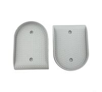 Trayneel Pedal de repuesto de plástico ABS antideslizante para máquinas de escalada y pasos para equipos de gimnasio, gris, 203 x 145 x 42 mm, distancia entre agujeros 1