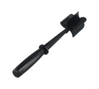 Trayneel Picadora de carne molida de res con cabezal de 5 cuchillas, multifuncional, resistente al calor, para picar, mezclar, triturar, carne de res, cerdo, verduras y frutas, utensilios de cocina