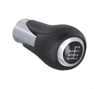 Trayneel Pomo de palanca de cambios de plástico negro para Mazda 2/3/6, CX-3, CX-5, transmisión manual, agarre cómodo, fácil instalación, accesorio de actualización interior