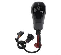 Trayneel Pomo de palanca de cambios electrónico LED con botón de abrazadera frontal para asiento de Golf MK6 MK7 B7 B8 MK2 - Construcción de metal plástico, estética elegante (A)