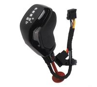 Trayneel Pomo de palanca de cambios electrónico LED con botón de abrazadera frontal para asiento de Golf MK6 MK7 B7 B8 MK2 - Construcción de metal plástico, estética elegante (B)