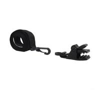 Trayneel Sistema de cinturón de carrete de cubierta solar para piscina, rollo de cubierta de piscina, juego de montaje de nailon pesado, instalación sin herramientas, para todos los tipos de rodillos