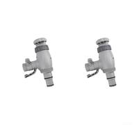 Trayneel Válvula de émbolo de piscina para piscinas sobre el suelo para mangueras de 125 y 15 pulgadas, válvula de cierre ABS con soporte de tubo y abrazadera para bombas de filtro, control de flujo