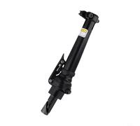 Trayneel Vástago plegable de 25,4 mm de diámetro, elevador frontal de hierro, liberación rápida, compatible con bicicleta plegable eléctrica de 14 pulgadas, negro, 340 mm de longitud para un