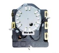 Trayneel WE04X25280 Contador Temporizador 234D2377P005 ABS Negro Diseño Compacto Compatible con Lavadora y Secadora Accesorio Control Preciso para Electrodomésticos