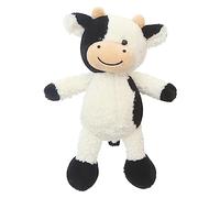 Trayosin Peluche de vaca supersuave, muñeca de peluche mullida, vaca para jugar, coleccionar y abrazar para niños y niñas (vaca de pie, 30 cm)