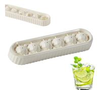Trays - 8.58x2.05x1.18in Ice Ball Maker Mold | Icê Ball Maker | Sphere Icê Mold for Freezer | Reusable Leakproof Kitchen Tools Tray for Wine Bourbon Juice Coffee Beer Cocktail Drinks
