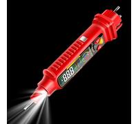 Trazador De Circuito Eléctrico - Analizador De Circuito De Enchufe De 8,86 Pulgadas, Probador De ABS | Alarma De Zumbador De Seguimiento Inteligente 119G 12-300V 50-60Hz Con 2 Pilas AAA No Incluidas