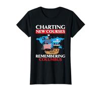 Trazando nuevos cursos recordando el Día de Colón Camiseta