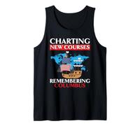 Trazando nuevos cursos recordando el Día de Colón Camiseta sin Mangas