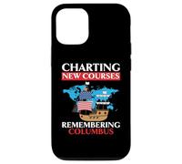 Trazando nuevos cursos recordando el Día de Colón Carcasa para iPhone 12/12 Pro