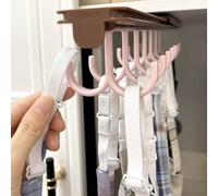 Trazar ropa interior/calzoncillo 14 brazos extensibles extensible el armario de la barra del armario de la barra del armario de la varilla de la varilla del valet organizadores para ahorro de espacio