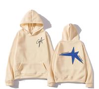 Trconk Gracie Abrams Sudaderas con Capucha Unisex Impreso De Manga Larga Sudaderas Moda De Gran Tamaño Casual Hoodies Streetwear para Hombres Mujeres XS~4XL-Black||XS