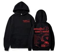 Trconk Sabrina Carpenter Sudaderas con Capucha Unisex Modernas Manga Larga Sudadera Estampadas Oversize Jersey Hoodie para Hombre Mujer XS~4XL-Black||m