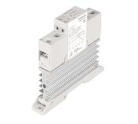 TRD060D25L Small Heat Sink SSR Solid State Relay Din Rail 25A 1-60VDC Output 5V 12V 24V Input Smart Relay Control Board