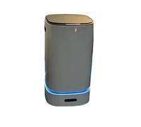 TRDEWR Cubo De Basura Con Sensor Inteligente, Bolsa Embalaje Automático, For Baño, Cierre, Papelera Adsorción Resistente A La Intemperie