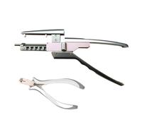 TRDEWR Kit De Máquina For Extensiones Cabello, Segunda Herramienta For Sin Rastro Humano, Conector 5 Pines, Equipo For con Queratina Control De Temperatura