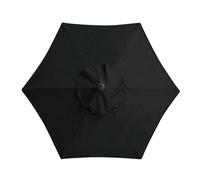 TRDEWR Paraguas Sombrilla Impermeable, Parasol, Cubierta Multifuncional For Exteriores, Jardín, Piscina, Balcón, Protección UV, Parabrisas. Paraguas Compacto(Black,300CM8bone)