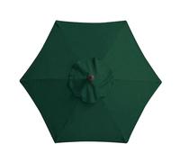 TRDEWR Paraguas Sombrilla Impermeable, Parasol, Cubierta Multifuncional For Exteriores, Jardín, Piscina, Balcón, Protección UV, Parabrisas. Paraguas Compacto(Dark Green,200CM6bone)