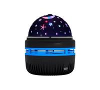TRDEWR Proyector De Luz Estrella Colores RGB, Bola Mágica Giratoria, Luna Y Galaxia, Luces LED Noche For Decoración Dormitorio Niños Crea Un Ambiente(Starry Sky)