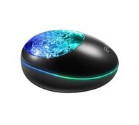 TRDEWR Proyector Galaxy, Luz Nocturna Con Ruido Blanco, For Dormitorio, Música Bluetooth, De Techo, Luces For Habitación Crea Un Ambiente(Black)