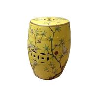 TRDEWR Taburete De Tambor Cerámica Chino, Redondo, Guzheng Jingdezhen, Zapato Muelle DecoracióN Exquisita(1)