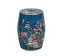 TRDEWR Taburete De Tambor Cerámica Chino, Redondo, Guzheng Jingdezhen, Zapato Muelle DecoracióN Exquisita(3)