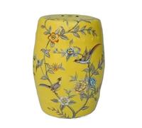 TRDEWR Taburete De Tambor Cerámica Chino, Redondo, Guzheng Jingdezhen, Zapato Muelle DecoracióN Exquisita(12)