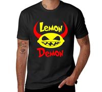 TRdUaNGS Lemon-Demon-Merch T-Shirt T-Shirt t-Shirt Edition t Shirt Men Workout Shirt Black L