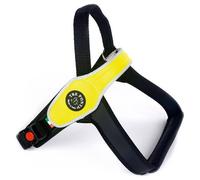 Tre Ponti Arnés de Perro TP760 Primo Fluo Amarillo para Perros Grandes Reflector